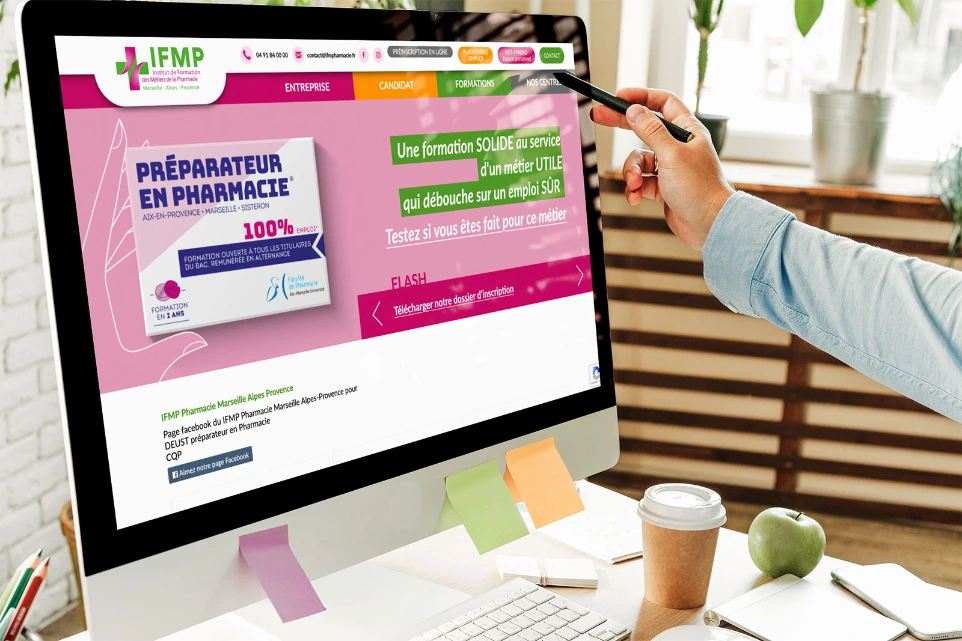 www.ifmpharmacie.fr Site internet sur mesure
